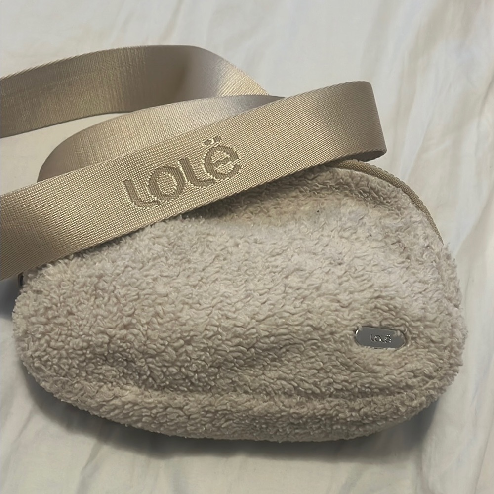 Lole Cream Crossbody Bag